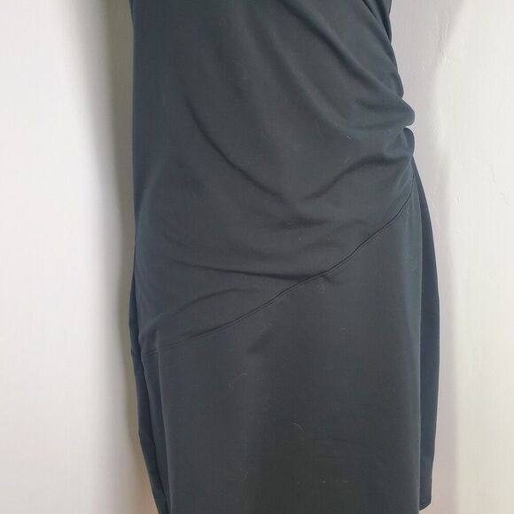 Athleta Black Midi Dress Size Small - Picture 4 of 6
